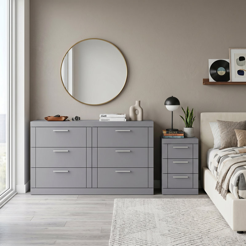 KIMBERLEY Piece Bedroom Set, Grey
