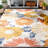 Maezell Sunrise Performance Floral Indoor/Outdoor Area Rug-1870822617