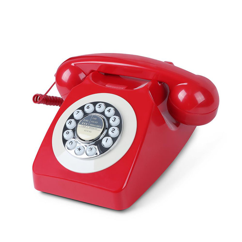 Rotary Dial Corded Telephone