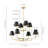 Corina 8-Light Dimmable Tiered Chandelier-306233143