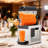 Commercial Slushie Machine, Frozen Drink & Margarita Maker, Slushy Machine for Smoothie, Cocktail, Home & Bar Frozen Beverage Dispenser
