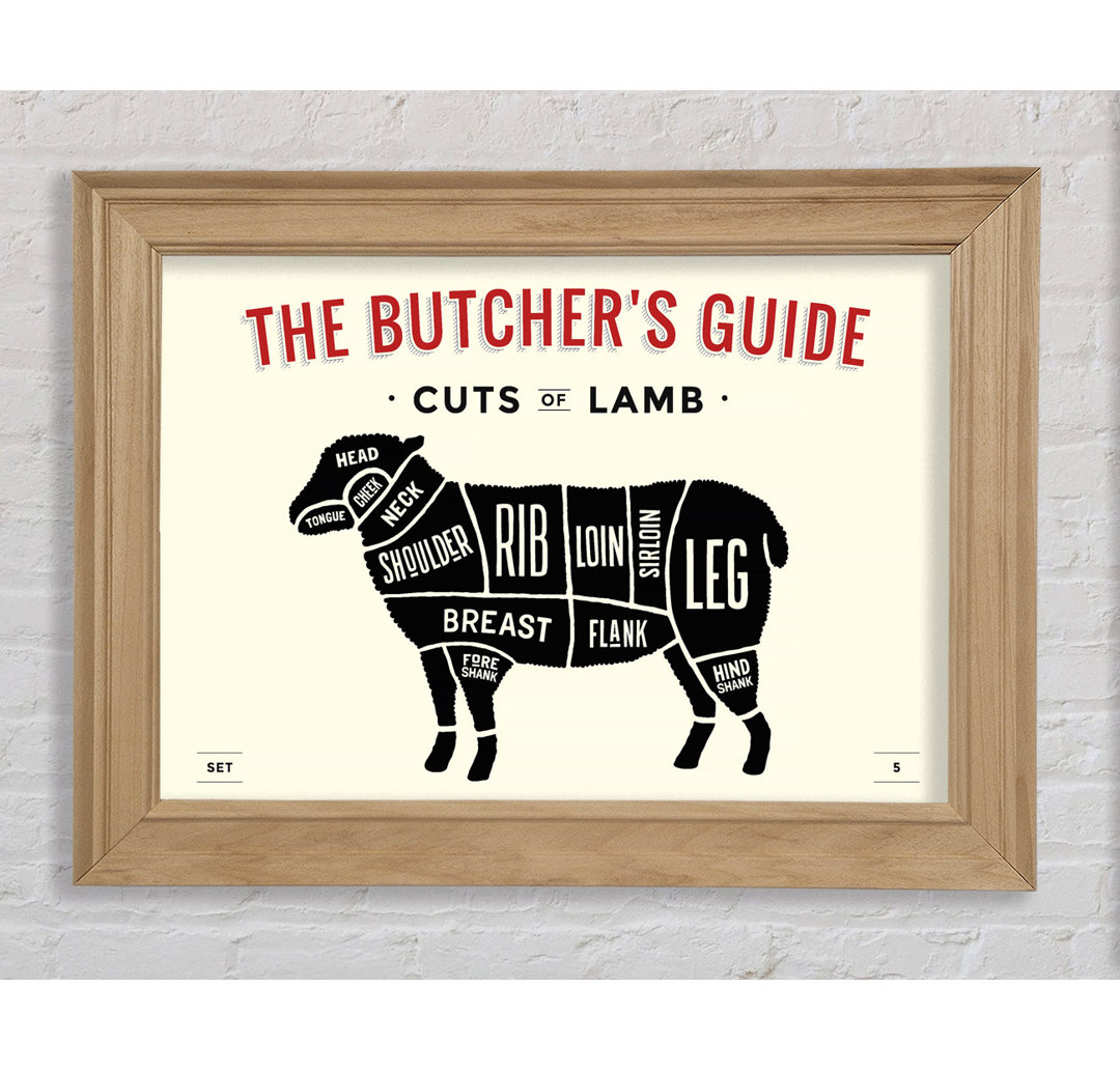 Butchers Selection 6 - Einzelne Bilderrahmen Kunstdrucke