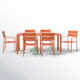 Bette 71'' Rectangular 6 - Person Outdoor Dining Set