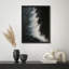 Reproduction d'art encadrée abstraite pour décoration intérieure moderne - 11 po x 14 po-116561578-116561579