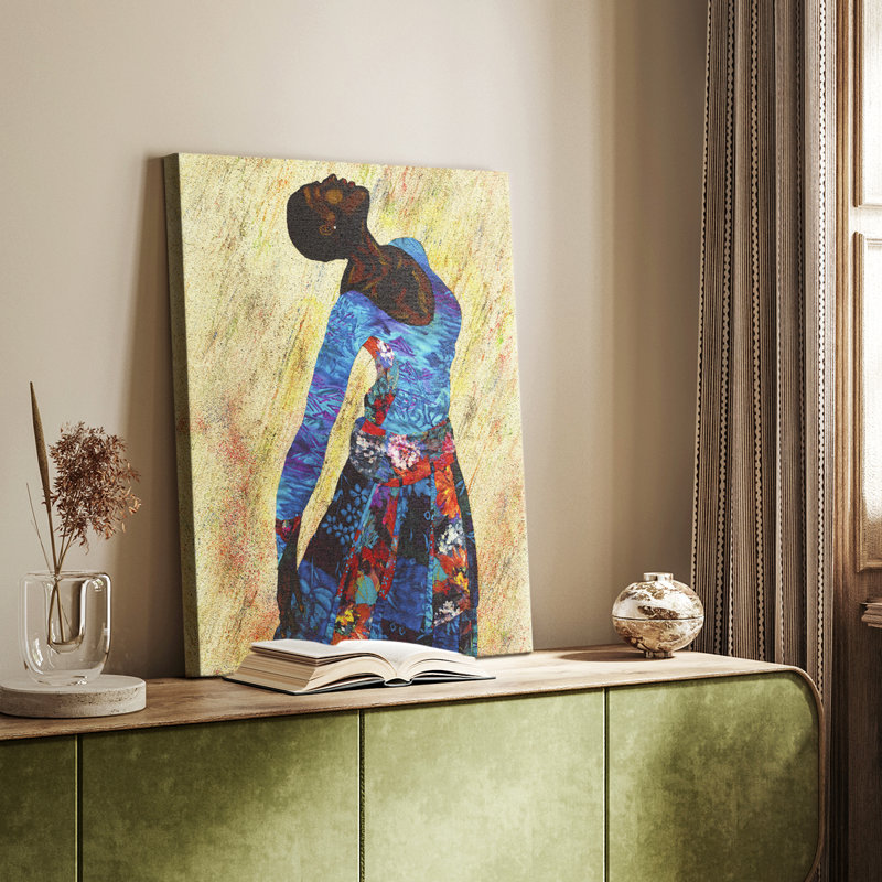 Femme forte IV - galerie Cavas sur mesure, H 36 po x l 24 po