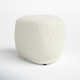 Adna 26.5'' Triangular Upholstered Ottoman