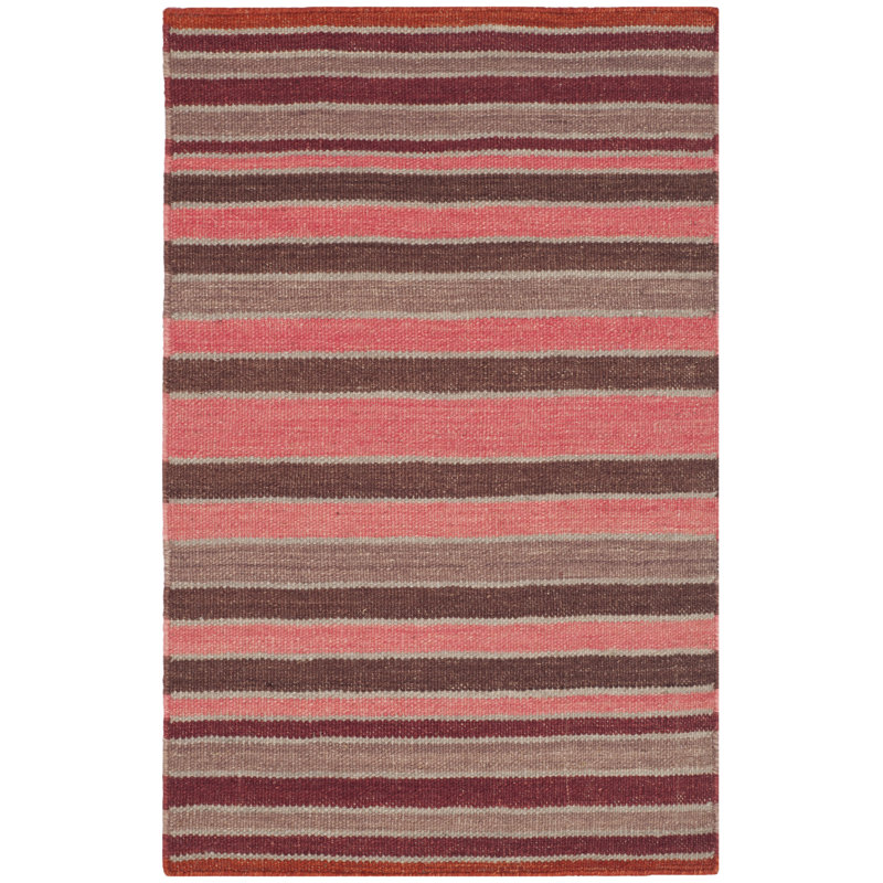 Ralph Lauren Barragan Stripe Wool Striped Rug, Rectangle 2' x 3'