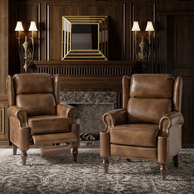 Topi Water Resistant PVC Recliner (Set of 2)