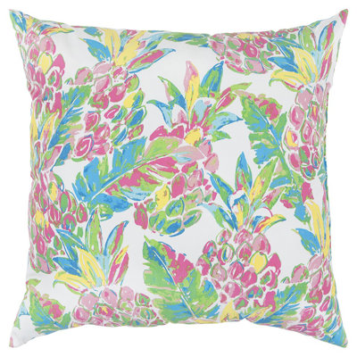 Coussin décoratif aqua
