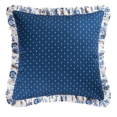 Colonial Williamsburg Stafford Ruffle Cotton Euro Sham