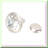 Crystal Sparkle Rivet Studs 100pcs