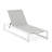 5-Level Adjustable Outdoor Chaise Lounge, Durable Aluminum Frame & PVC-coated polyester Mesh, Perfect For Patio/Poolside