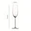 Diva 7 oz. Crystal Flute