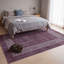 Tapis Rowan2 moderne gris uni en polyester lavable-1540336223