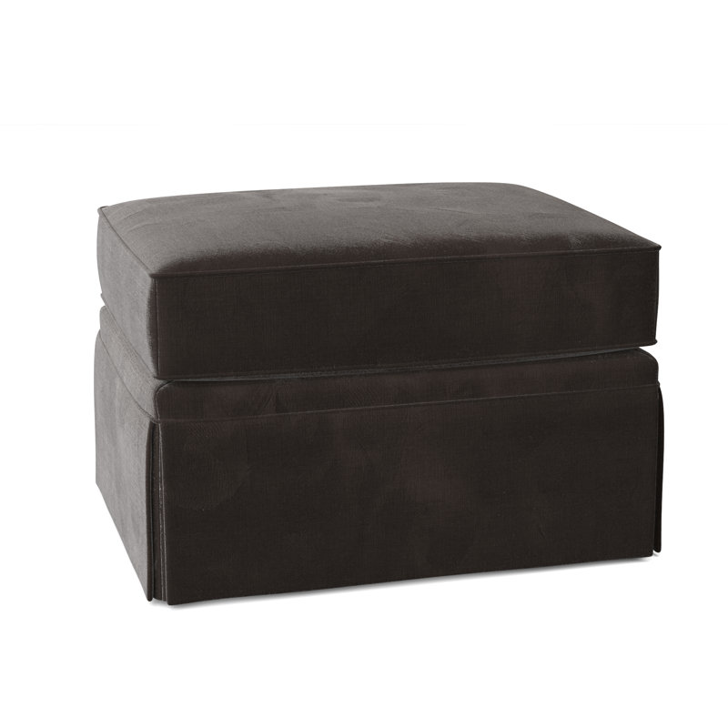 Savannah 28" Wide Rectangle Standard Ottoman, 9953 Mink 100% Polyester