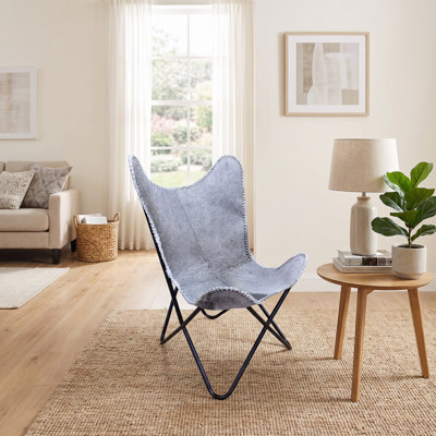 Méridienne ergonomique moderne l 31,5 "x H 34,5" Modern Grey