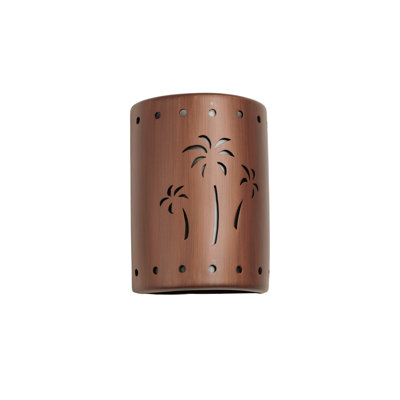 Applique murale extérieure en céramique Hockinson, ampoule DEL incluse (paquet de 2)