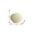 4" Ivory Wild Lavender And Sage Scented Dimensional Seashell Candle
