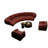 Semi-circular arc  negotiating sofa