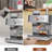 Sliding Tray for Coffee Maker - Solid Wooden Appliance Slider with 360° Smooth Rolling Wheels