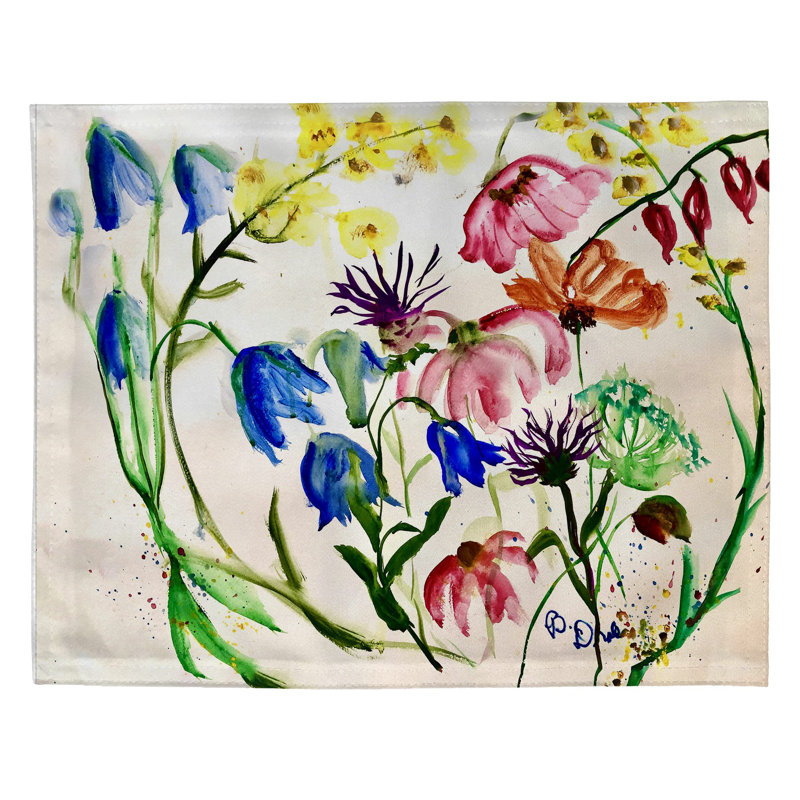 Napperon Floral 18 "