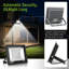 Projecteur de sécurité d'extérieur 50 W à DEL Dusk To Dawn