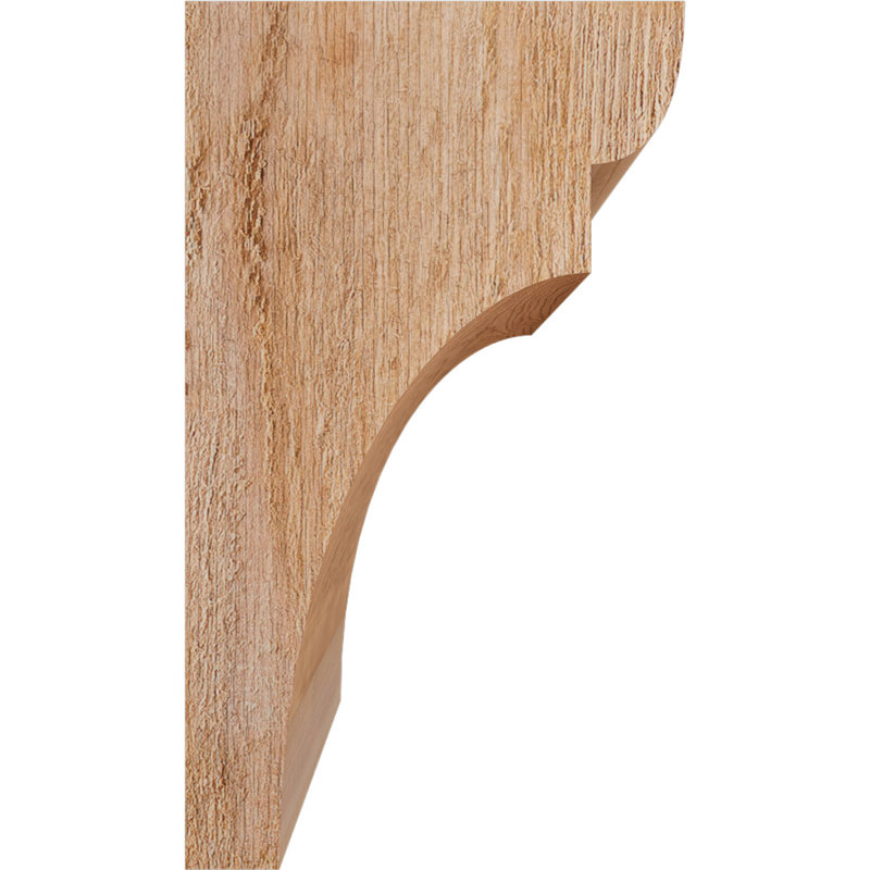 Yorktown Corbel, H 10 po x l 6 po x P 6 po, Cèdre rouge, Sciage brut