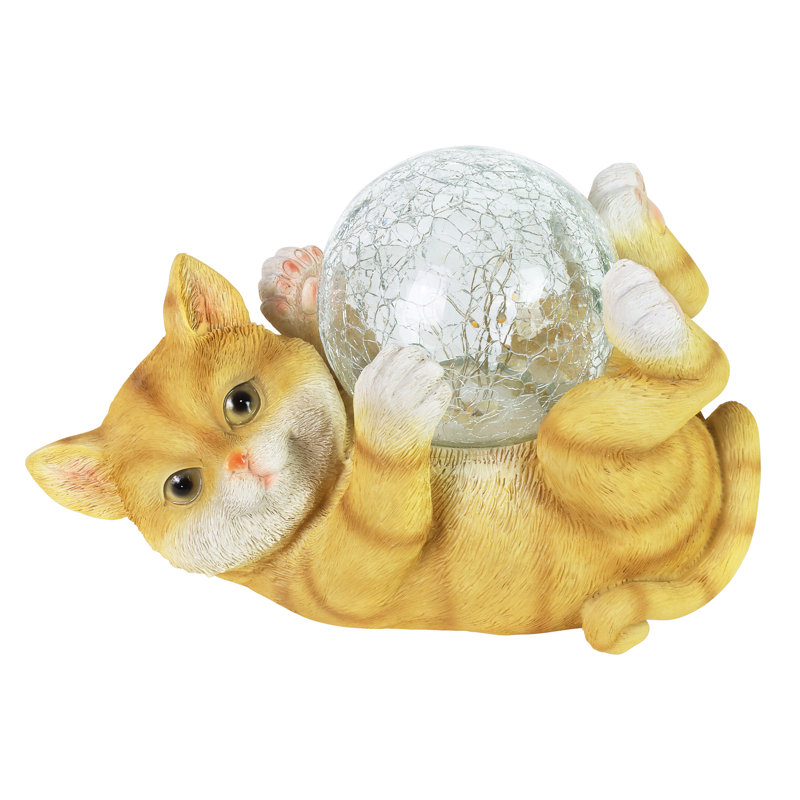 Statuaire de jardin solaire Exhart, 10,5 x 7,5 po Exhart
