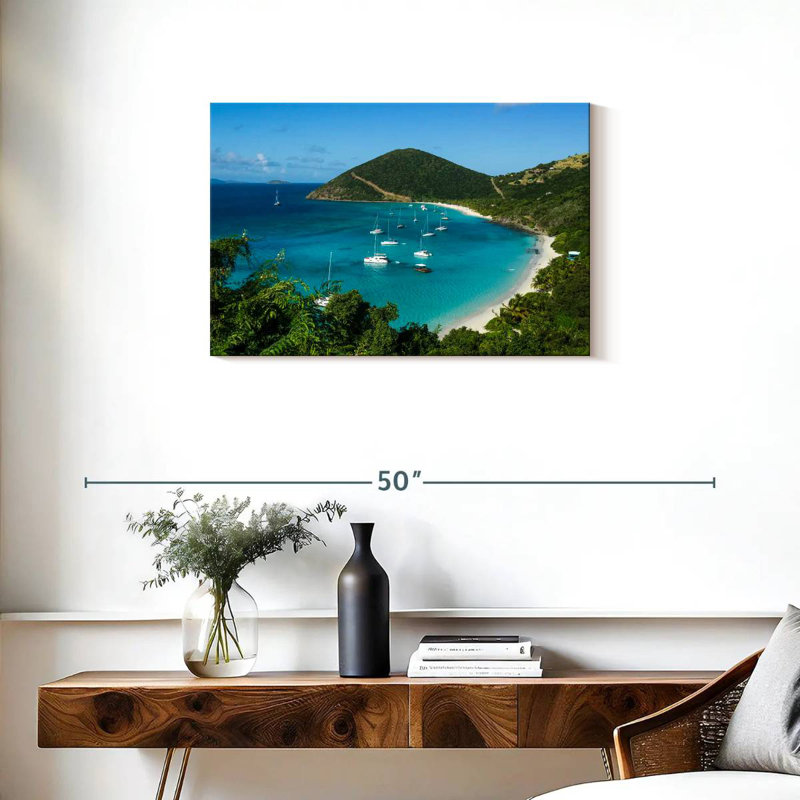 Gillard donnant sur White Bay, H 20 po x l 30 po