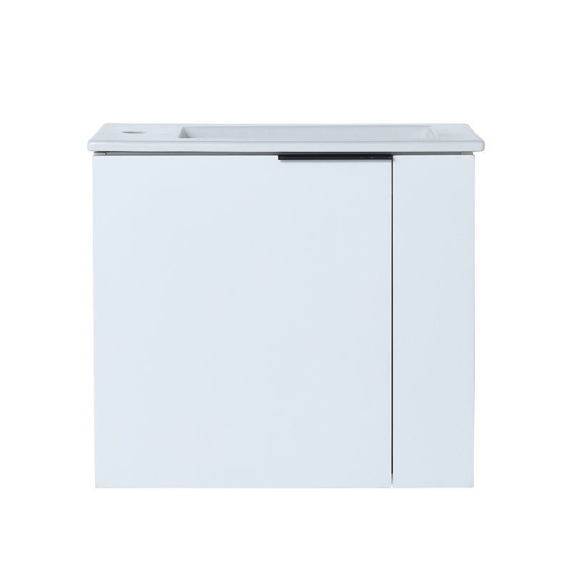 Meuble-lavabo de salle de bain avec lavabo
