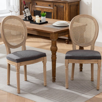 Chaise d'appoint rembourrée H 19,7 po Amando