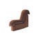 Système de canapé lounge modulaire et mince, module d'assise configurable avec ou sans dossier, 1 module d'assise (avec ou sans dossier)-1178081570