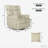 Upholstered Swivel Reclining Glider-50982305