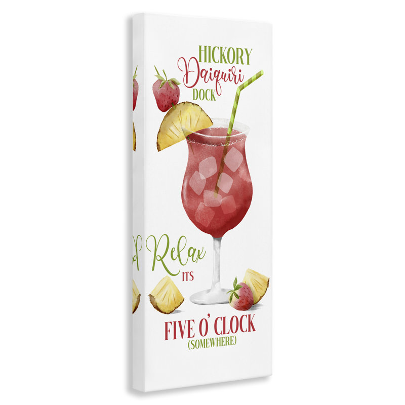  «Fun Cocktail Expression» par Deane Beesley, H 40 po x l 17 po
