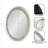 Ellingson Engineered Wood Flat Mirror