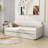 Krishn Twin Size Upholstery DayBed with USB Charging Design-588992663