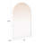 Boxborough Arched Cage Metal Framed Wall Mirror-420199533