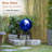 Erma Glass Abstract Gazing Ball-1680242228