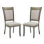 Chaise d'appoint rembourrée Luker Archstone