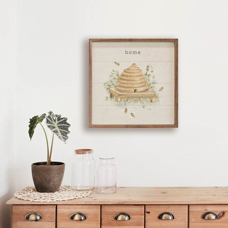 Garden Bees Home par Cheri Blum, H 4 po x l 4 po