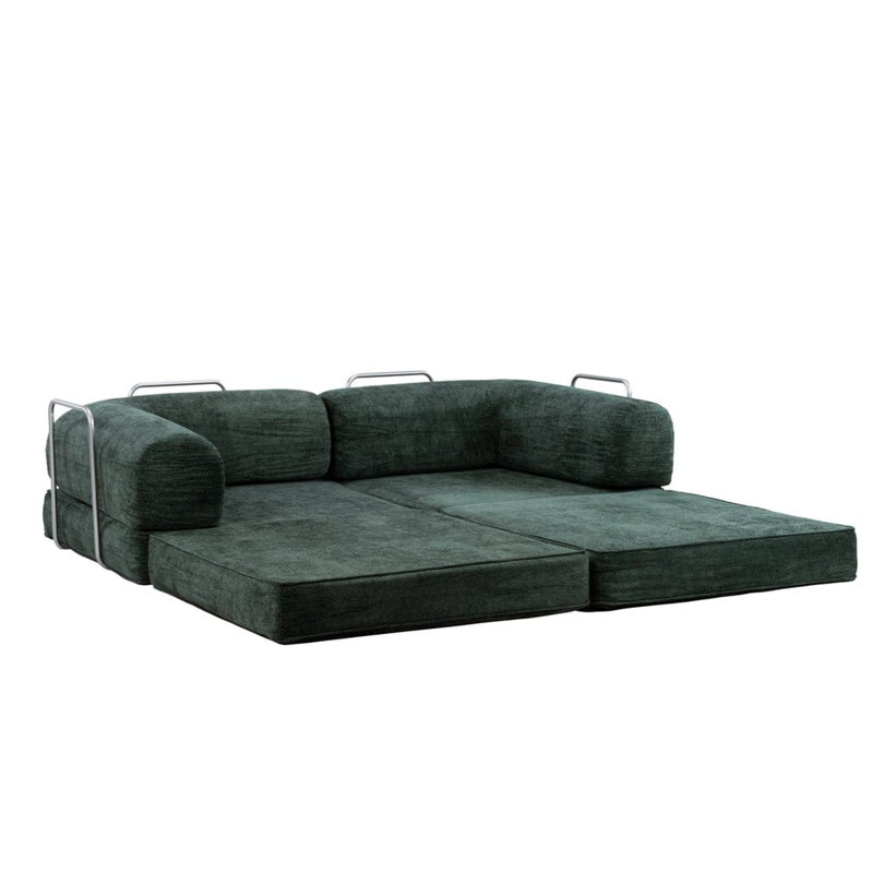 Upholstered, Forest Green