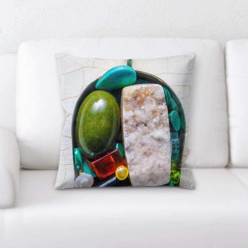 Coussin décoratif de couleurs vives