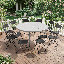Table 11 pièces pliable en demi-table-111836001-111836000