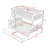Twin Over Full Bunk Bed With Two Drawers-594725490