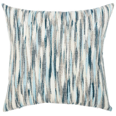 Striped Blue Cushion