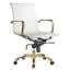 Chaise de bureau en cuir Lonty-310102825-310102838