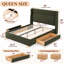 Clausen Upholstered Bed-543038957-543038959