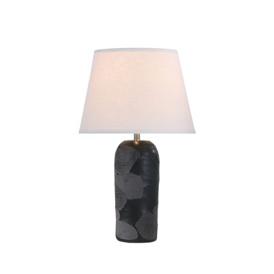 Lampe de table turquoise 23,5 po Gefion