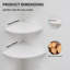 Rovanio Wood Floating Shelf