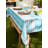 Chamblee Striped Round Tablecloth